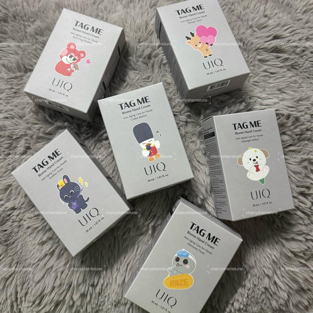 Riize x UIQ handcream + case + photocard