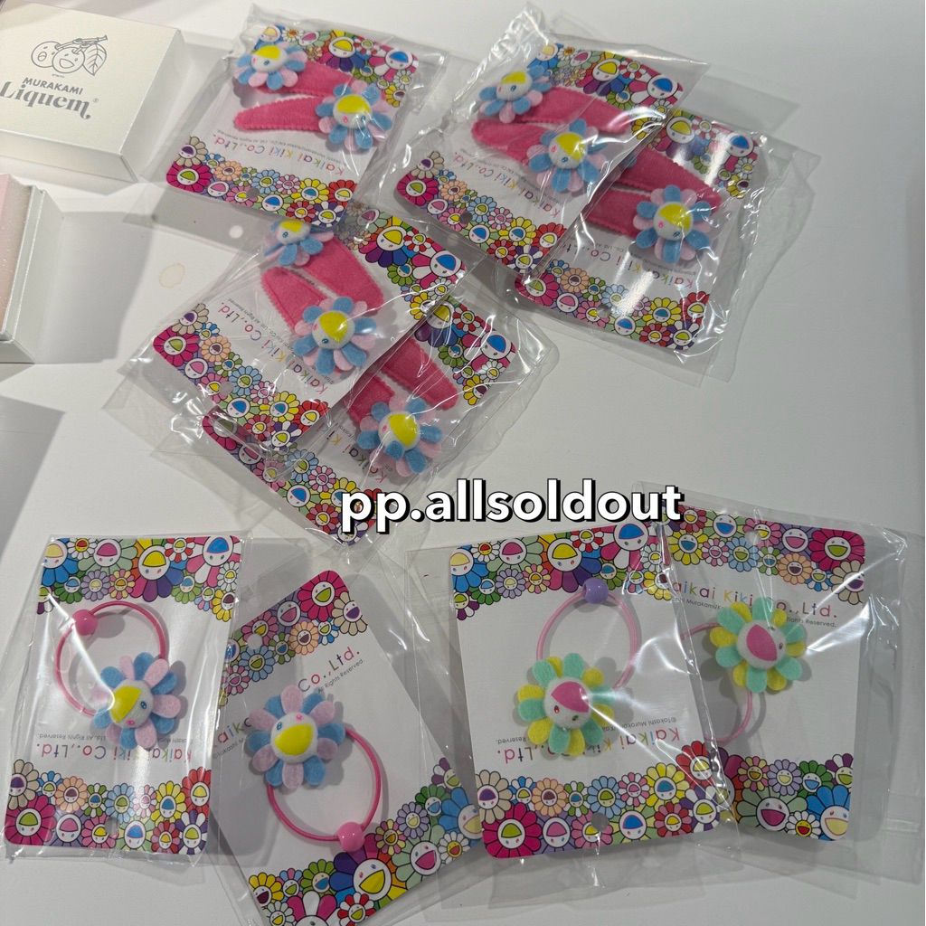 พร้อมส่ง ของแท้ ใช้โค้ดได้ กิ๊บมุราคามิ ยางมุราคามิ murakami hairclip murakami hairband ของแท้จากช็อ