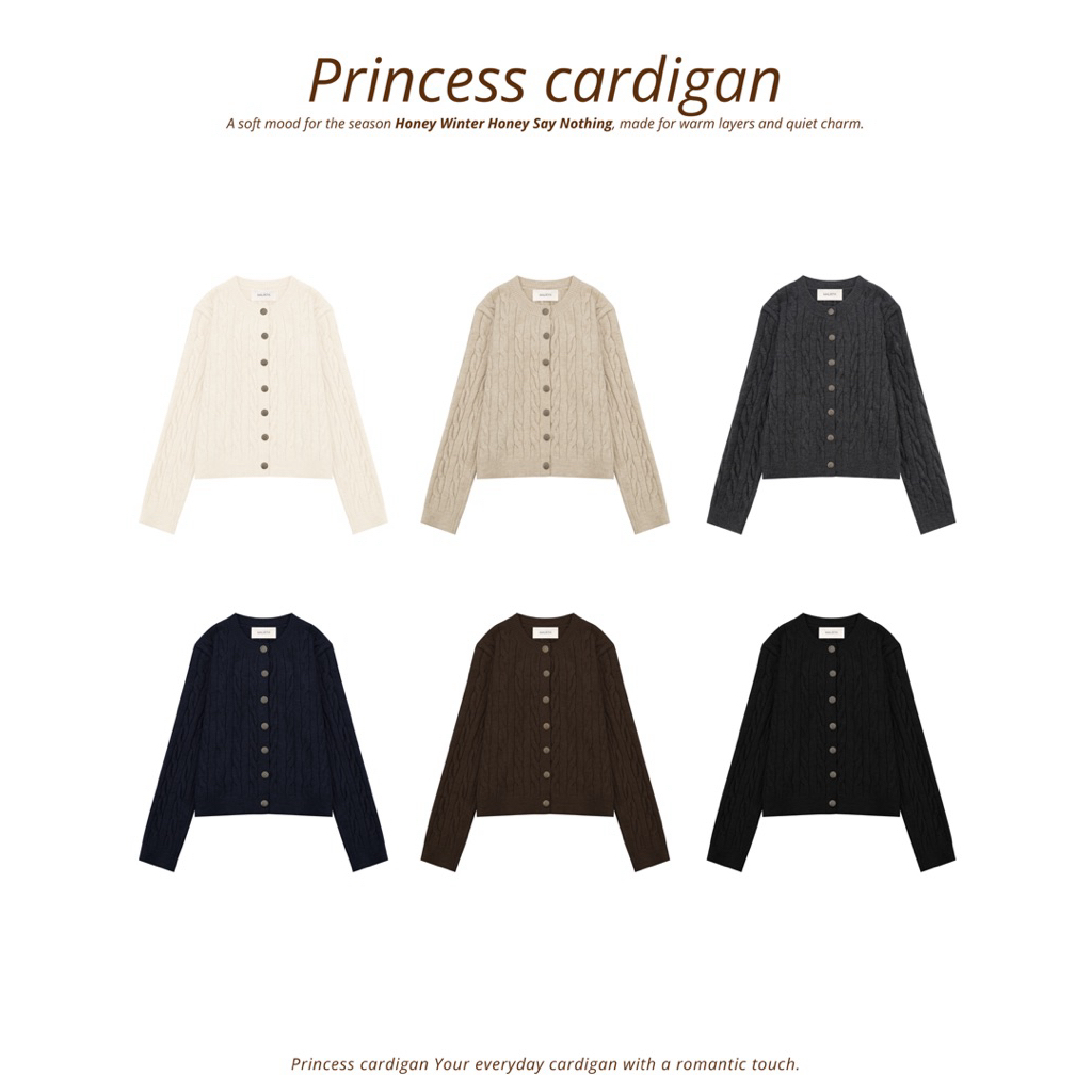 MALISTA - Princress cardigan เสื้อคาดิแกน