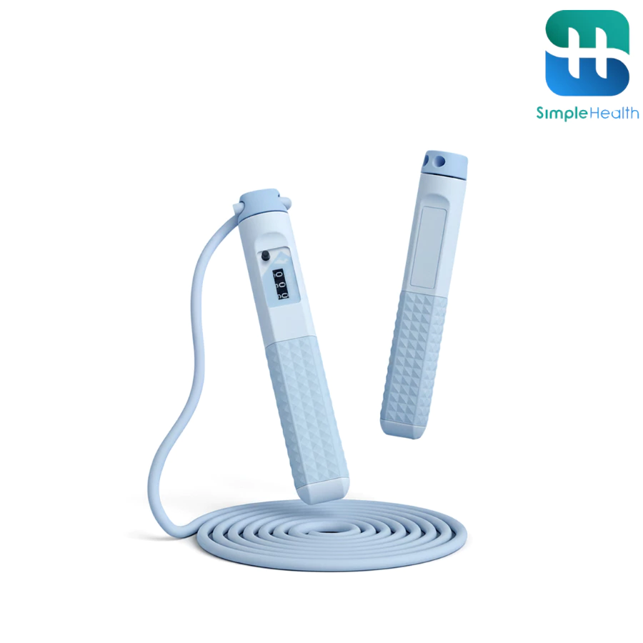 Simple Health เชือกกระโดดนับจำนวน เชือกกระโดด Jump rope ความยาวเชือก 280 ซม. ปรับความสูงได้ จับถนัดมือ