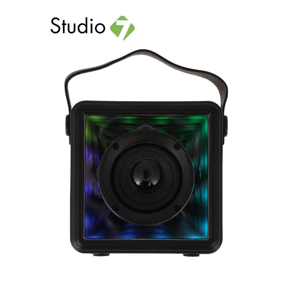 ลำโพง FOX EY1208S with RGB Lights Black by Studio7