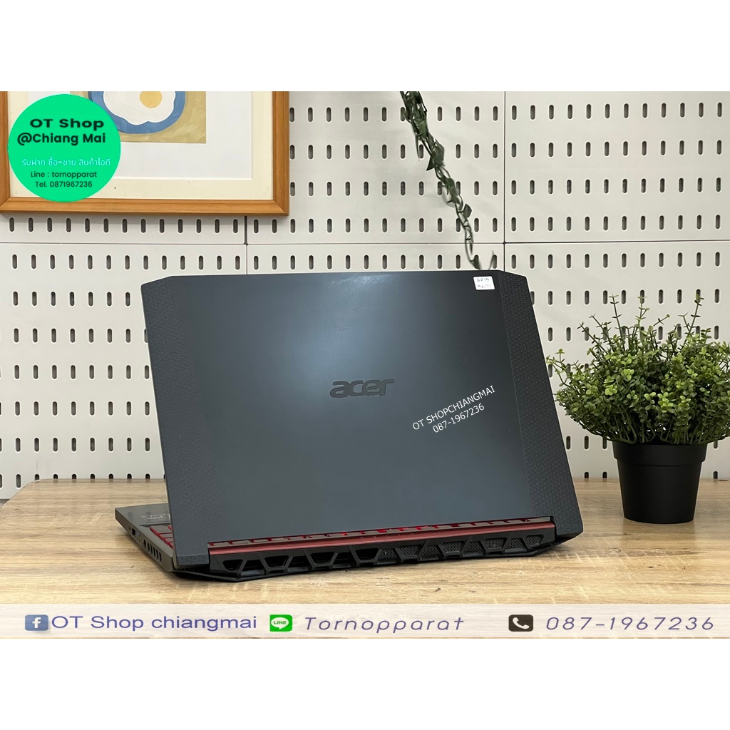 ACER NITRO 5 AN515-54-54YH (RAM 16 GTX 1650) ขาย 14,900 บาท