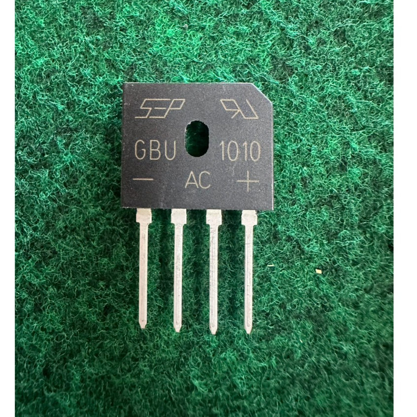 Bridge Diode GBU  GBU1010 , GBU810 , GBU806 , GBU808 , จำนวน 1 ตัว