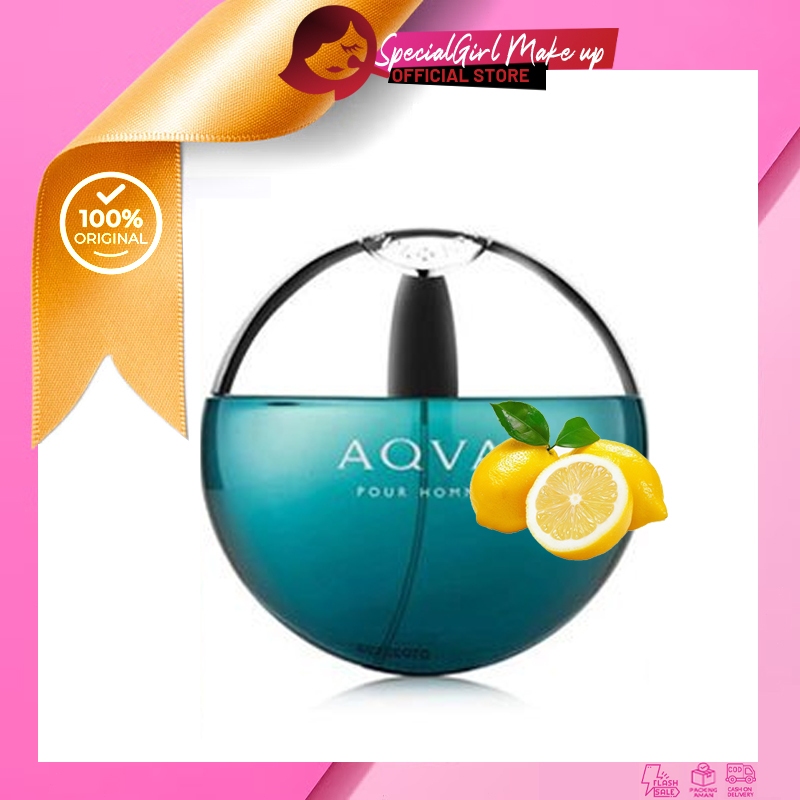 Aqva Pour Homme Parfum  Eau De Toilette EDT 100ML-BVLGAR