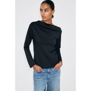 H&M(เอชแอนด์เอ็ม) เสื้อท่อนบนดีไซน์ไม่สมมาตร Women Asymmetric top 1322890_1