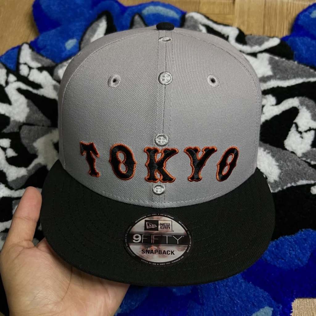 🧢 New Era 9FIFTY – TOKYO Yomiuri Giants (Grey/Black) – Snapback