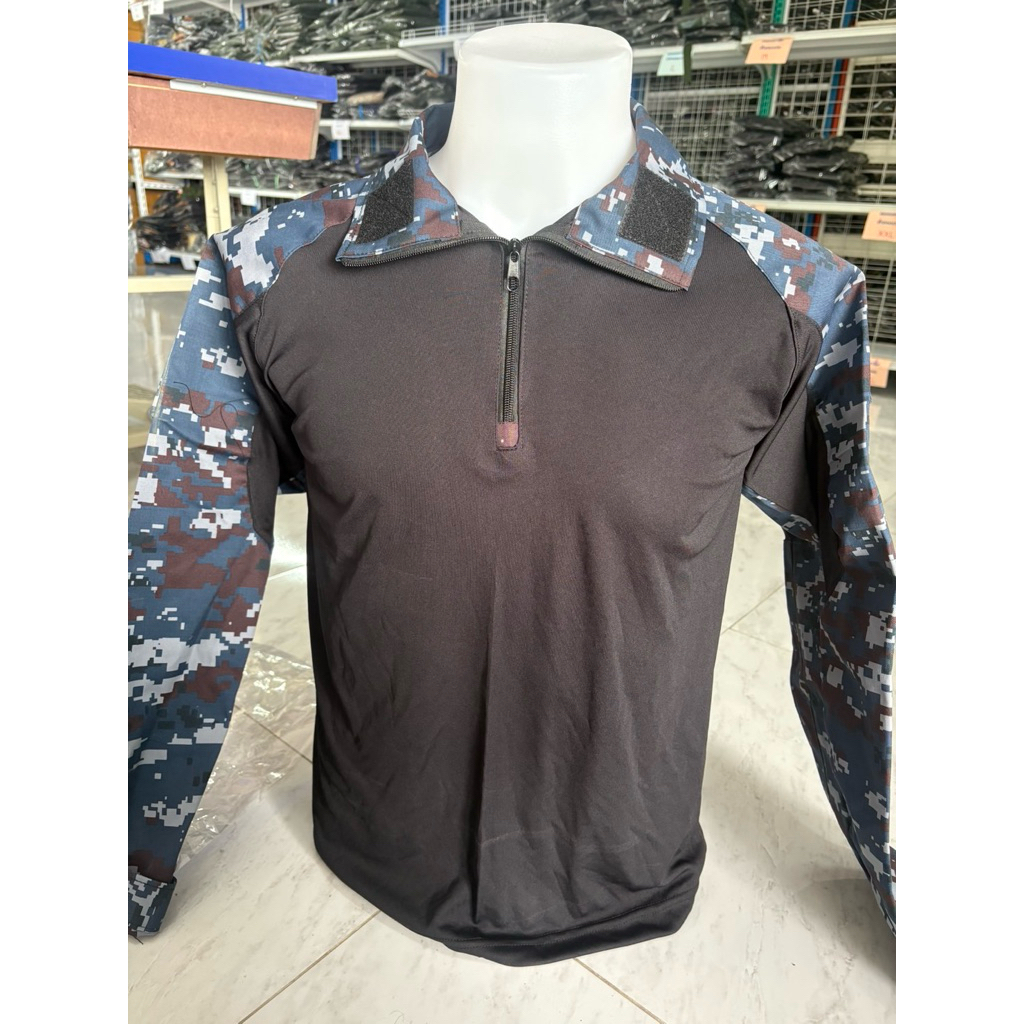 เสื้อคอมแบทเชิ้ตทหารอากาศงานผลิตร้านเจ๊หน่อย