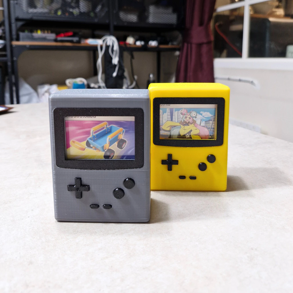 Deck Box Game Boy 60 Cards กล่องใส่การ์ดโปเกมอน Pokemon Card TCG ดีไซน์เกมบอย ใส่ได้ 60 ใบ [3D Print] thumbnail 5