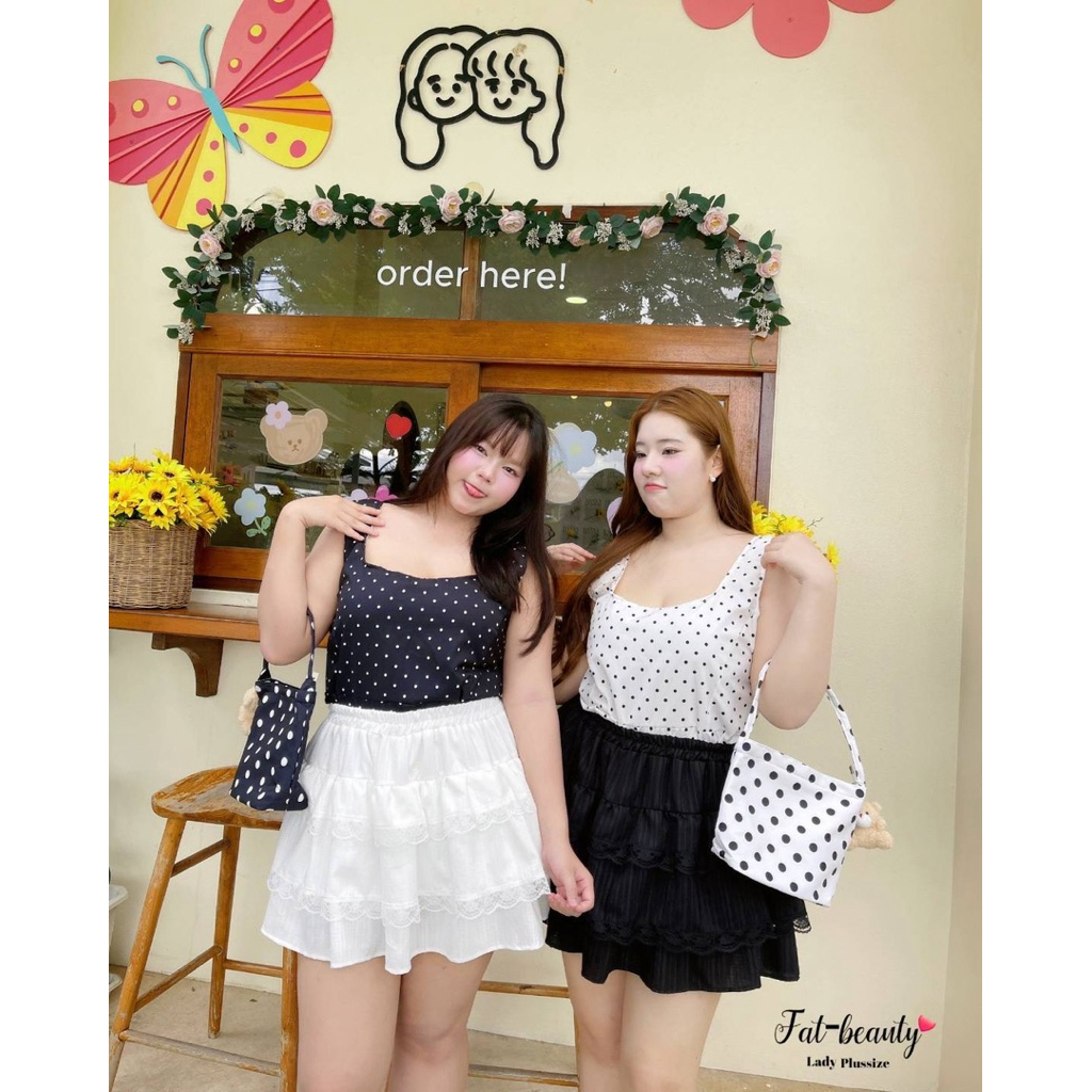 (shopee video & liveมีส่วนลด+ส่งฟรี✅) กระโปรงทรงสวิง(มีกางเกงซับใน) เอวดึงยางรอบ ระบายชั้นแต่งลูกไม้ เพิ่มความเก๋(32-46) - รูปที่ 6