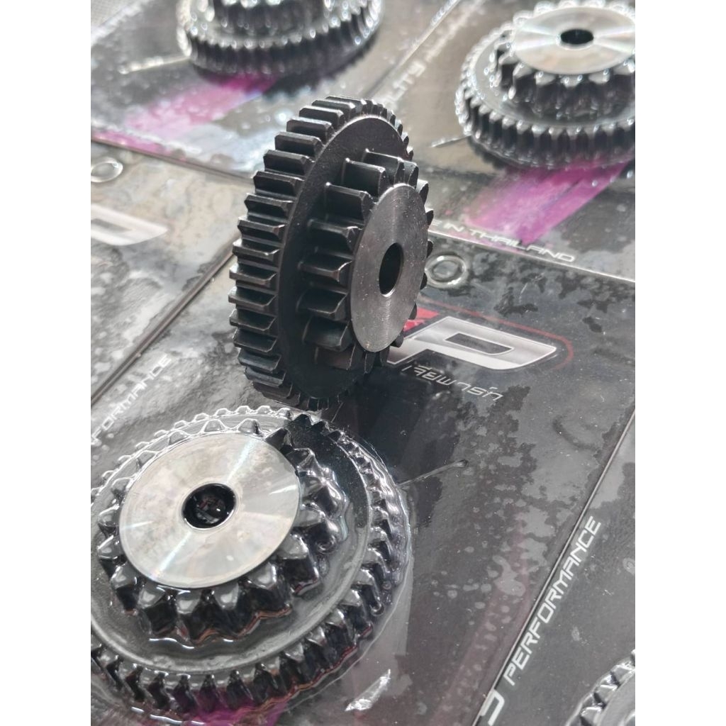 เฟืองสตาร์ท W125เฟืองโต ใส่กับไดร์สตาท ทรงฟอซ่าทุกแบรนที่ทำมาใส่เวฟได้ทั้งหมด)  งานหนา เหล็กแข็งสินค้าคุณภาพ