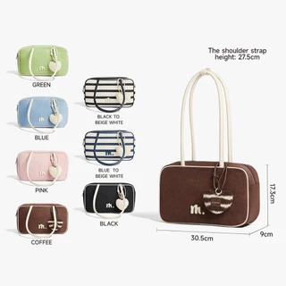 MOSSDOOM Maris Bag กระเป๋าโท้ททรงโดพามีนสำหรับผู้หญิง สไตล์โดพามีน