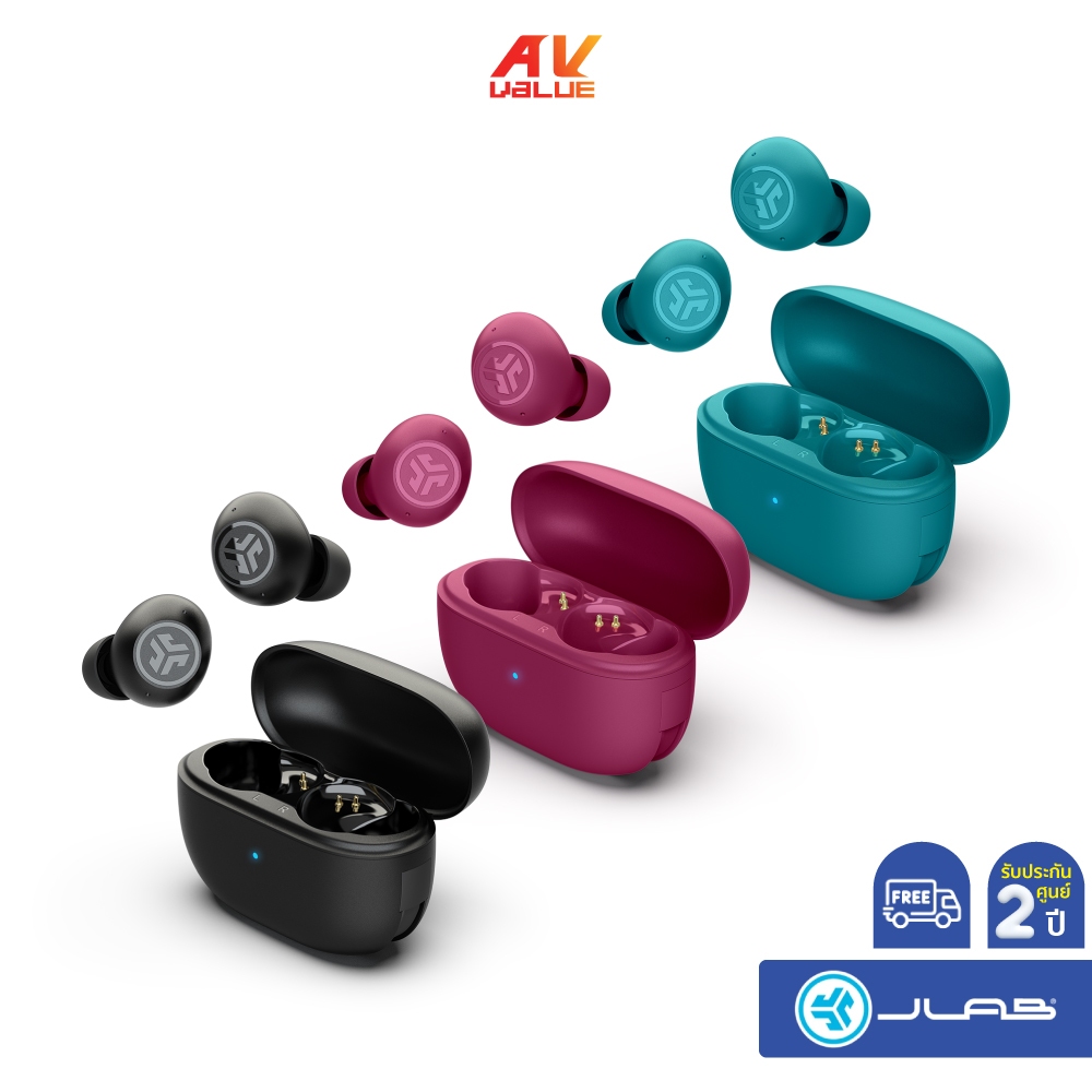 JLab Go Pop ANC - True Wireless Earbuds (หูฟังไร้สาย)