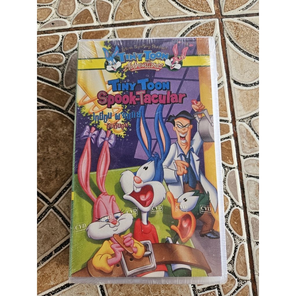 ม้วน VDO VHS การ์ตูนฝรั่ง Tiny Toon ของใหม่มือ1 (ลิขสิทธิ์แท้)