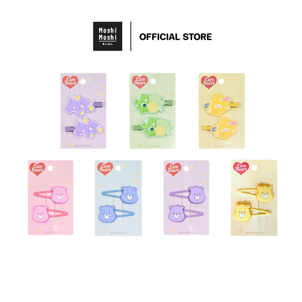 Moshi Moshi กิ๊บติดผม ลาย Care Bears ลิขสิทธิ์แท้ กิ๊บติดผมน่ารักๆ รุ่น 6100006373-6869