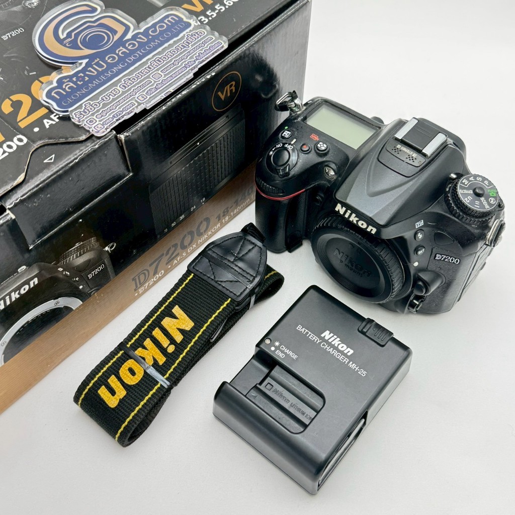 Nikon D7200 Body #ชัตเตอร์60xxx [รับประกัน 1 เดือน]