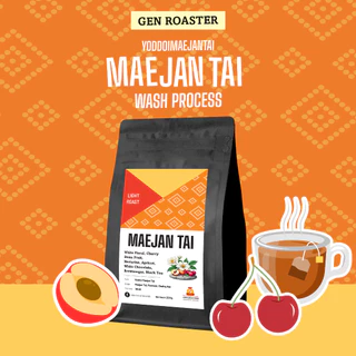 Gen Roaster เมล็ดกาแฟพิเศษ แม่จันใต้ เชียงราย คั่วอ่อน คั่วกลาง Mae Jan Tai Light and Medium Roast หอมดอกไม้ คลีนหวาน