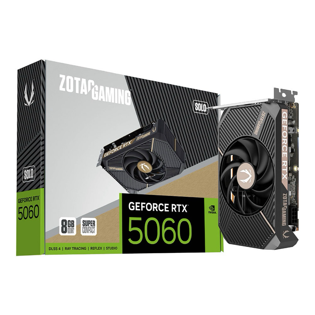 VGA ZOTAC GAMING RTX5060 SOLO 8GB (การ์ดจอมือสอง)