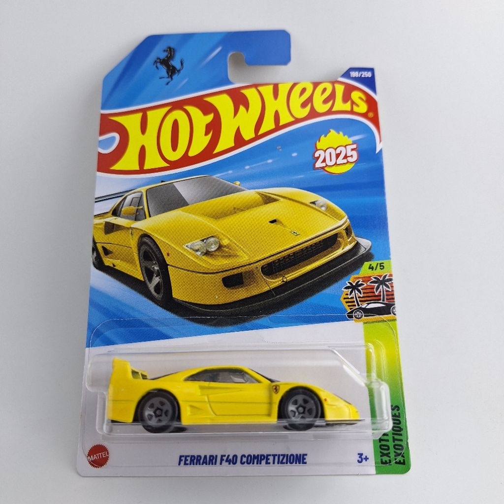 รถเหล็ก Hotwheels FERRARI F40 COMPETIZIONE (ib07)