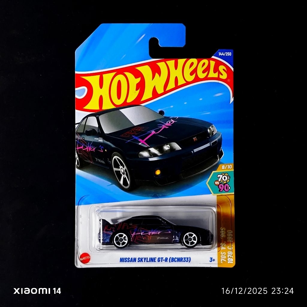 Hot Wheels Nissan Skyline GT-R (BCNR33)