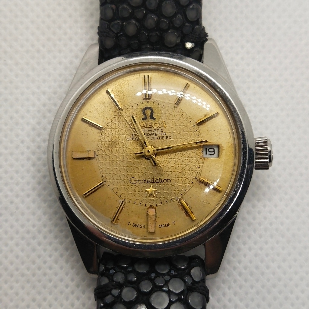 นาฬิกามือสอง Vintage OMEGA Constellation Automatic หอดูดาว 38.3 เดินพร้อมใช้