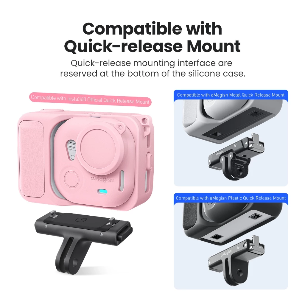 aMagisn GO Ultra silicone case เคสกล้องInsta360 GO Ultra thumbnail 7