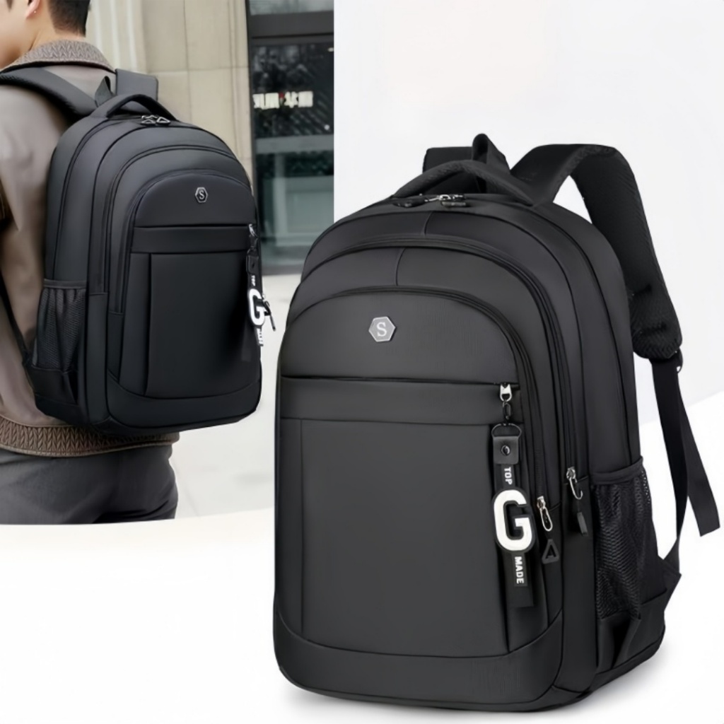 MaH 3153 Siro Series กระเป๋าเป้สะพายหลังกันน้ำ กระเป๋านักเรียนความจุขนาดใหญ่สำหรับผู้หญิง 14 นิ้ว
