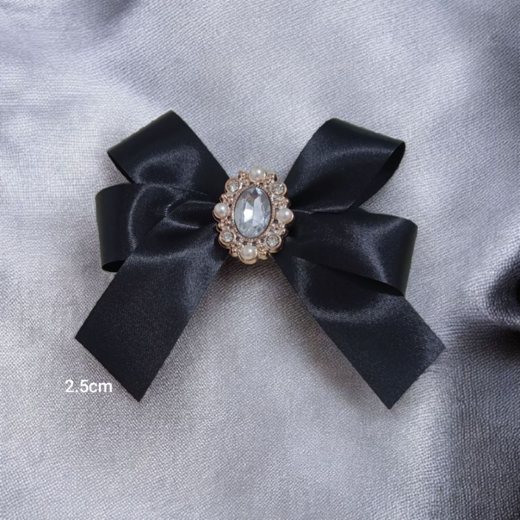 พร้อมส่ง🤍🖤โบว์ริบบิ้นไว้อาลัย งานสวยทุกชิ้น ริบบิ้นสวยอยู่ทรง ร้านส่งเร็ว🇹🇭 - รูปที่ 4