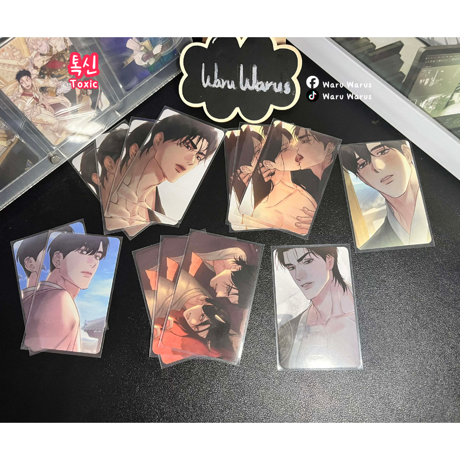 ✿พร้อมส่ง✿ photocard พิษรักแรงแค้น Toxic การ์ด การน น้องแม ราอน (ของแท้จาก official Lezhin ทุกชิ้น)