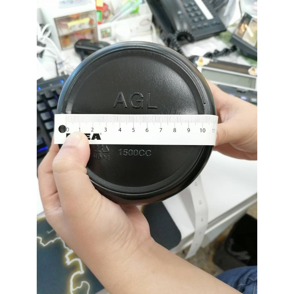 กป.พลาสติก สีดำ  1500 CC. - รูปที่ 2