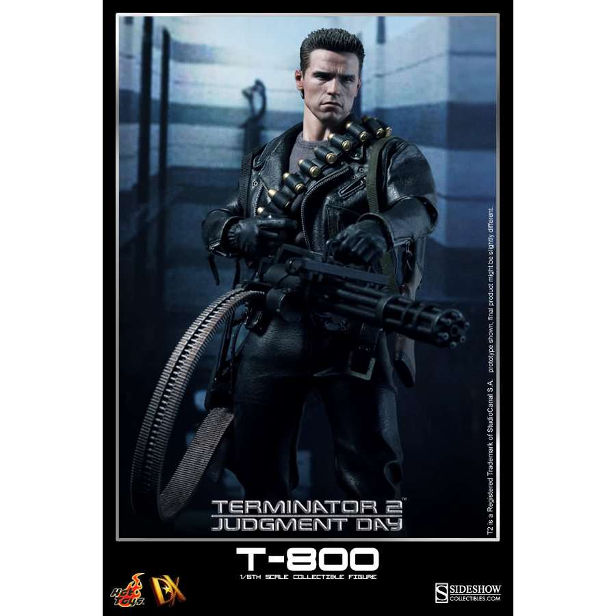 Hot Toys DX 10 Terminator 2 T-800 1/6 มือสอง ของครบ สภาพดี **พร้อมส่ง**