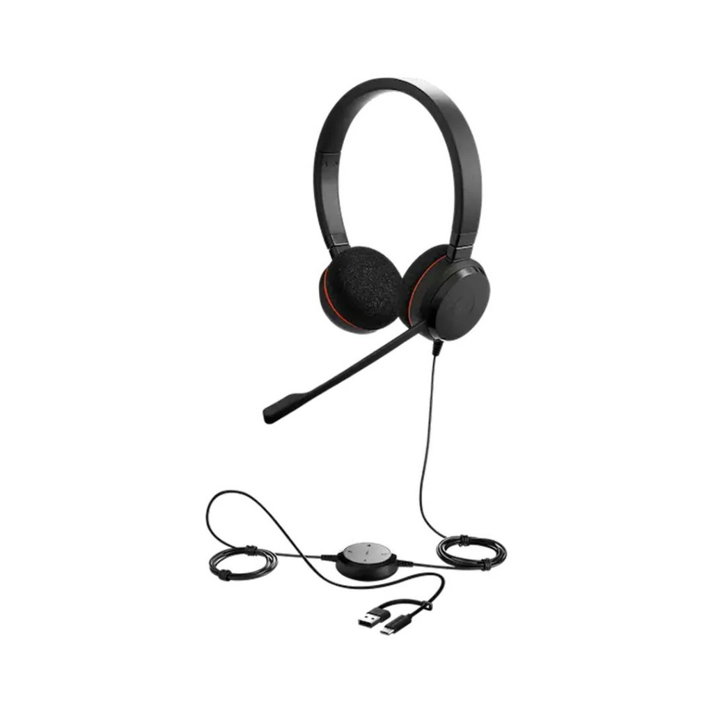 Jabra Evolve 20, USB C/A, MS Stereo (4999-823-169)