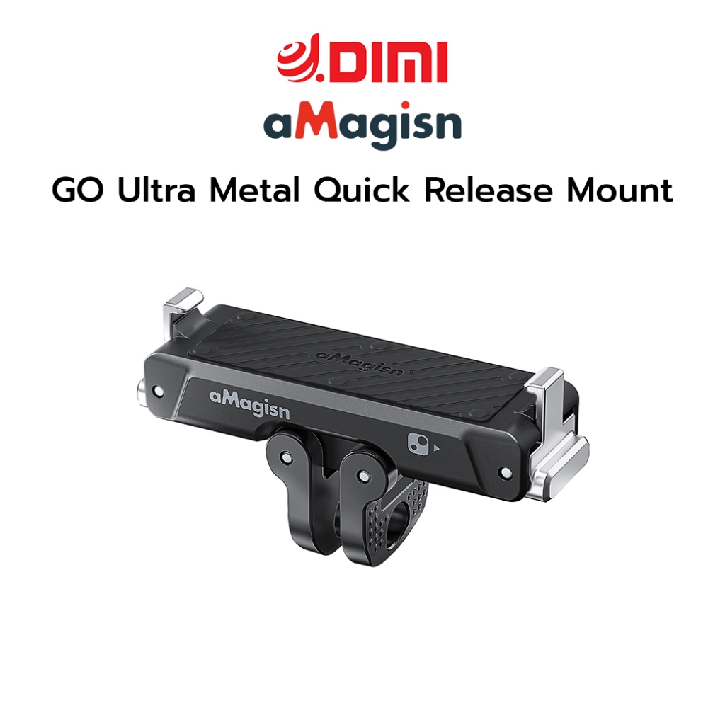 aMagisn GO Ultra Metal Quick Release Mount เพลทสำหรับ กล้องinsta360 GO Ultra