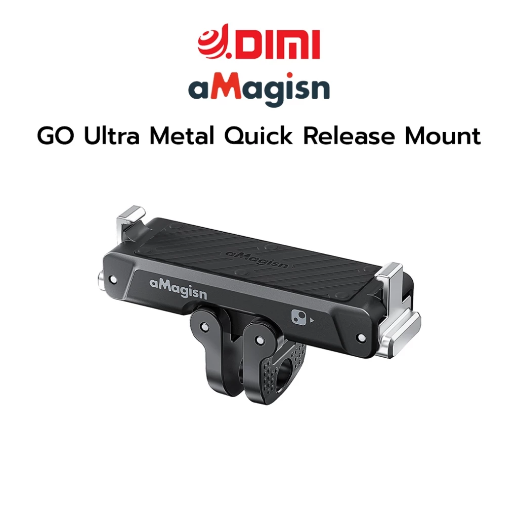 aMagisn GO Ultra Metal Quick Release Mount เพลทสำหรับ กล้องinsta360 GO Ultra