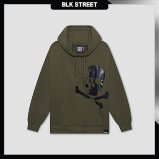 DAVIE JONES [ Black Street Project ] เสื้อฮู้ดดี้ พิมพ์ลาย G…