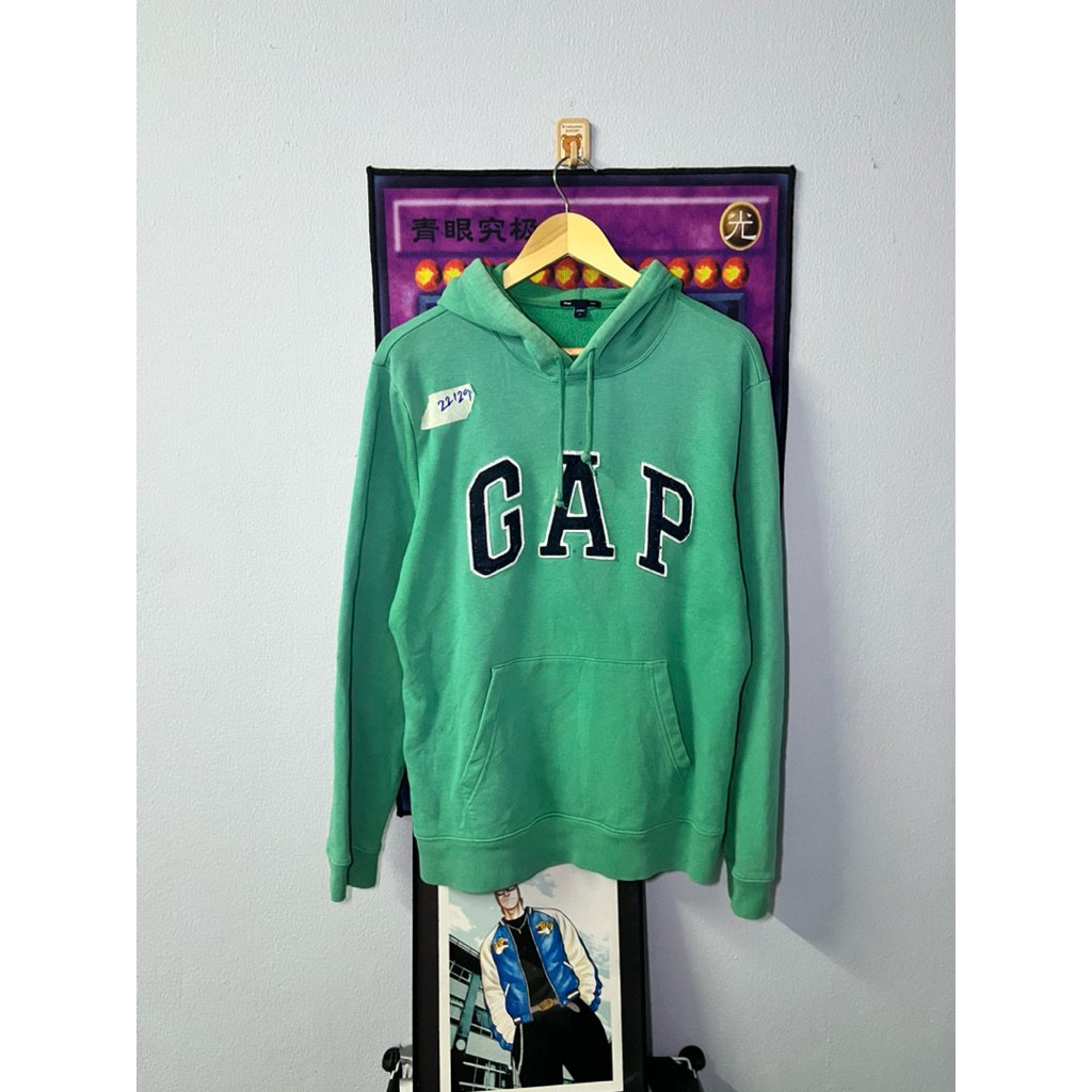 Gap hoodie L (สีเฟด)