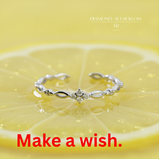 OUTLETSล้างสต็อกจากโรงงานตรง แหวนเงิน Set Hollow แหวน แหวนเง…