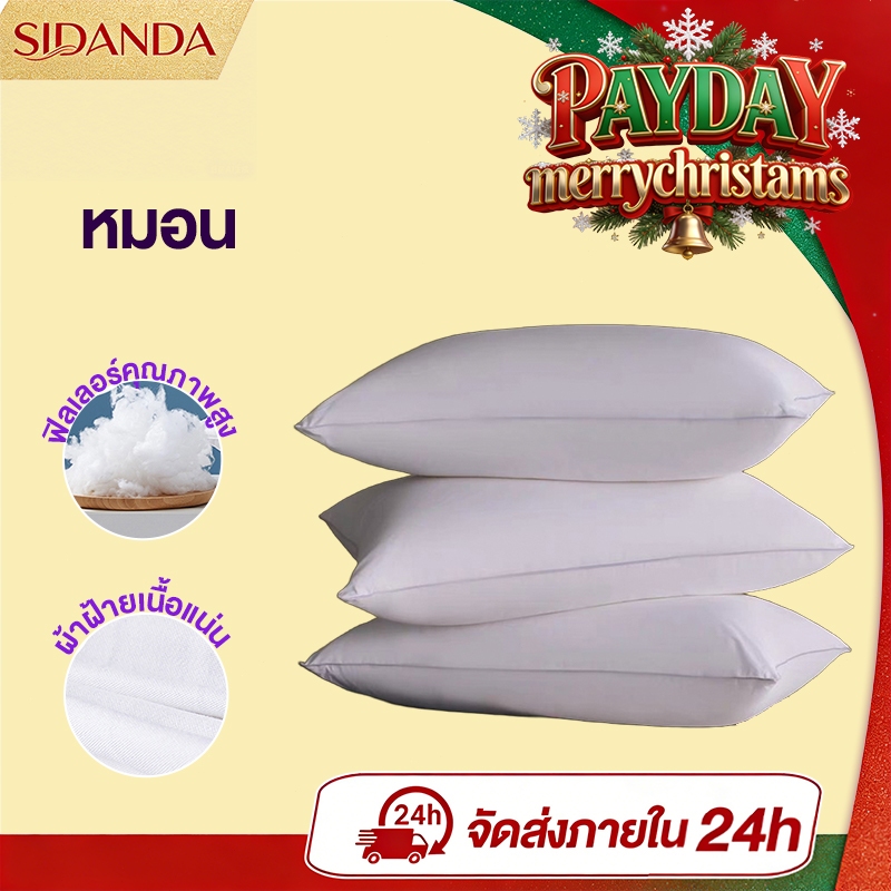 SIDANDA หมอน แก้ปวดคอ สบายผิ