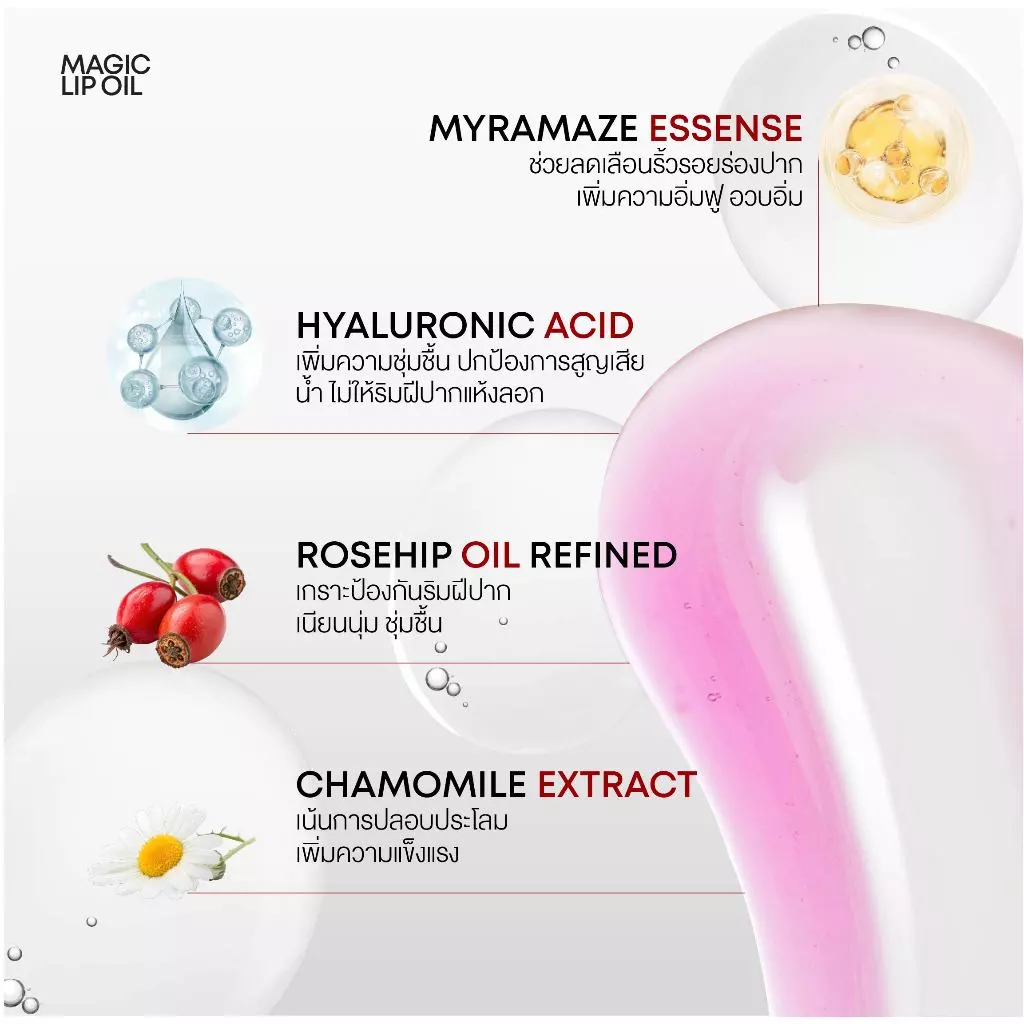 MAGIC LIP OIL เมจิก ลิปออยล์ 3.5 กรัม thumbnail 6