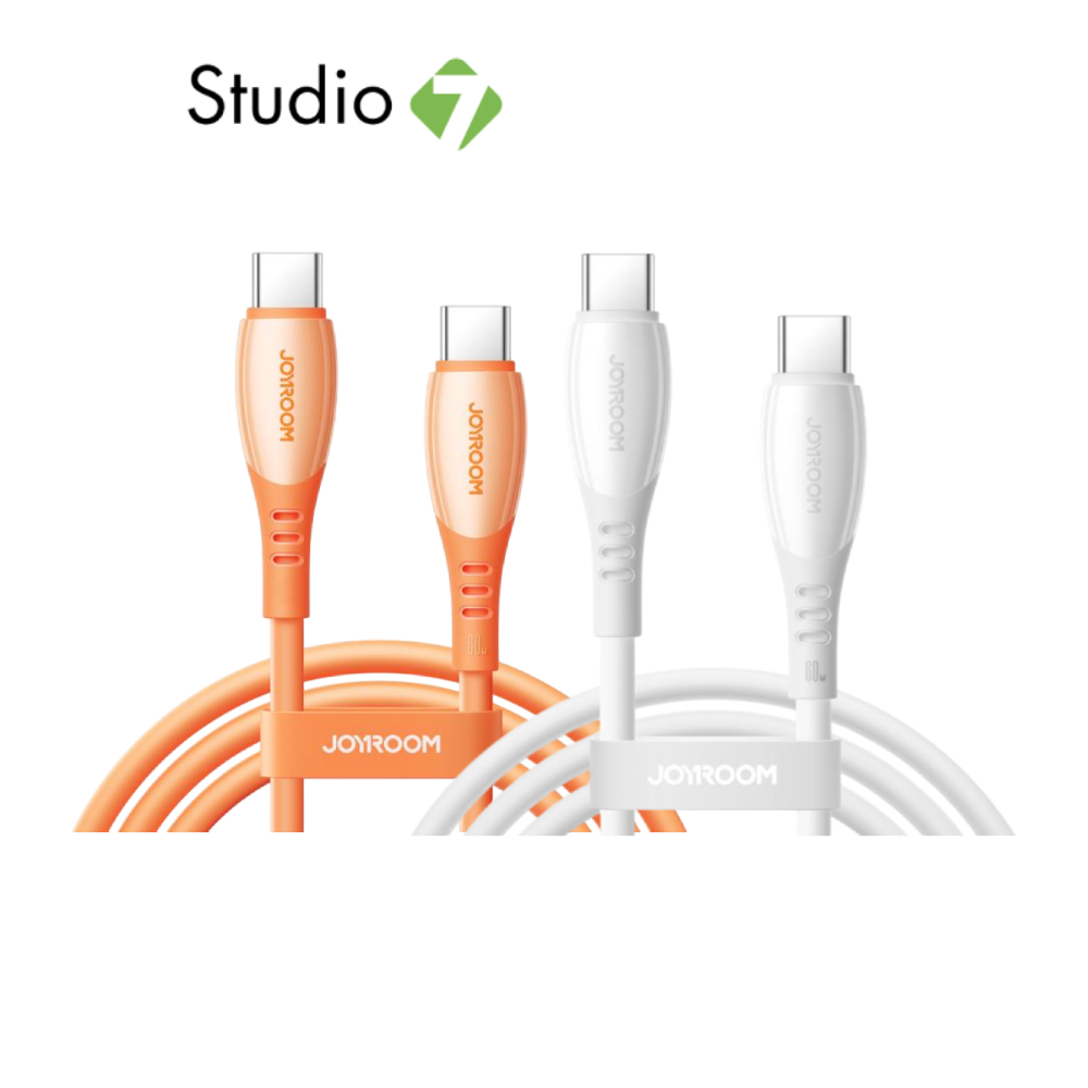 สายชาร์จ JOYROOM Vibrant Series Type-C to Type-C S-A59 1.2m by Studio7