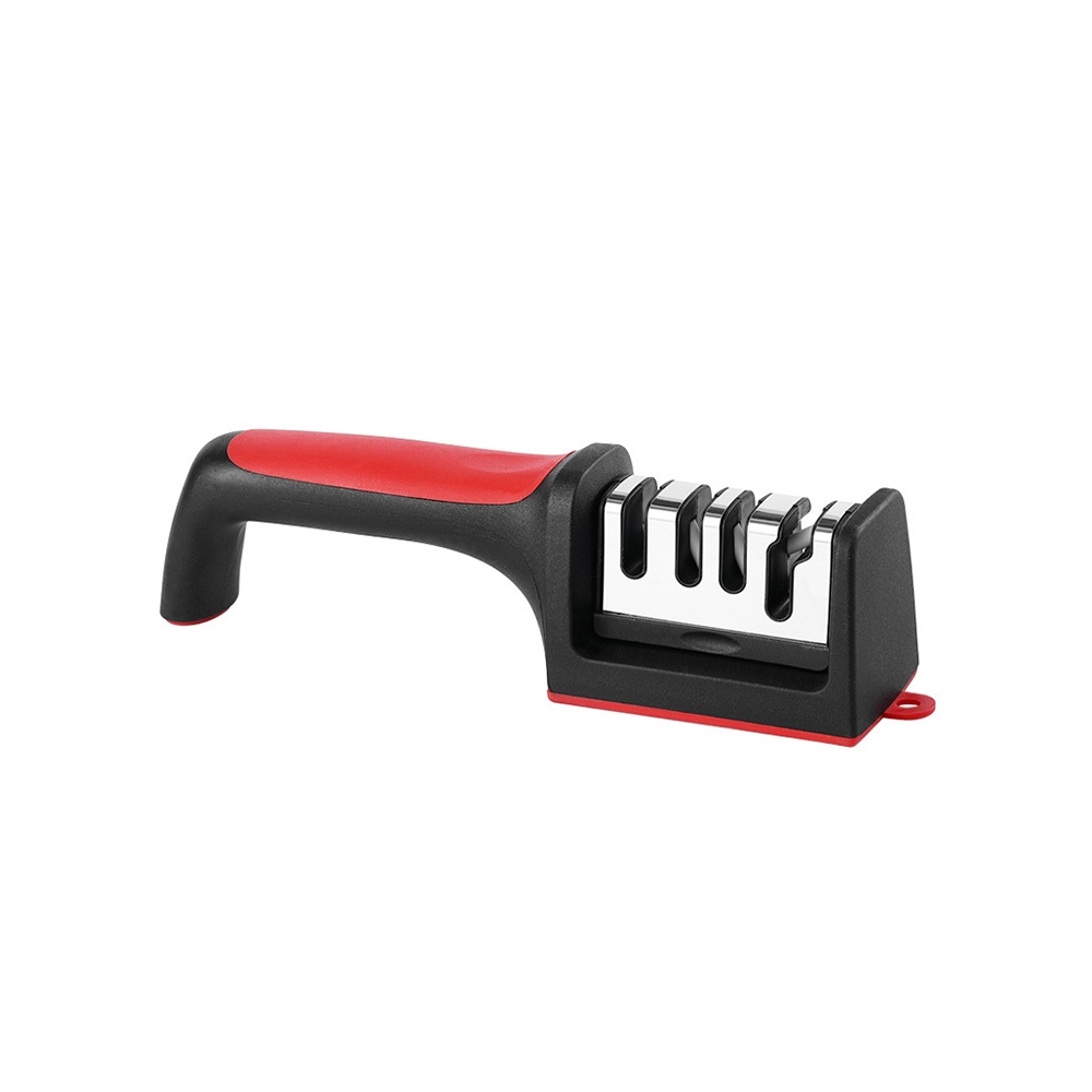 เครื่องลับมีดสำหรับใช้ในบ้านและเชิงพาณิชย์: ลับคมมีดและกรรไกรในครัวได้อย่างรวดเร็ว สินค้าแท้ ออกแบบมาสำหรับเชฟ - รูปที่ 6