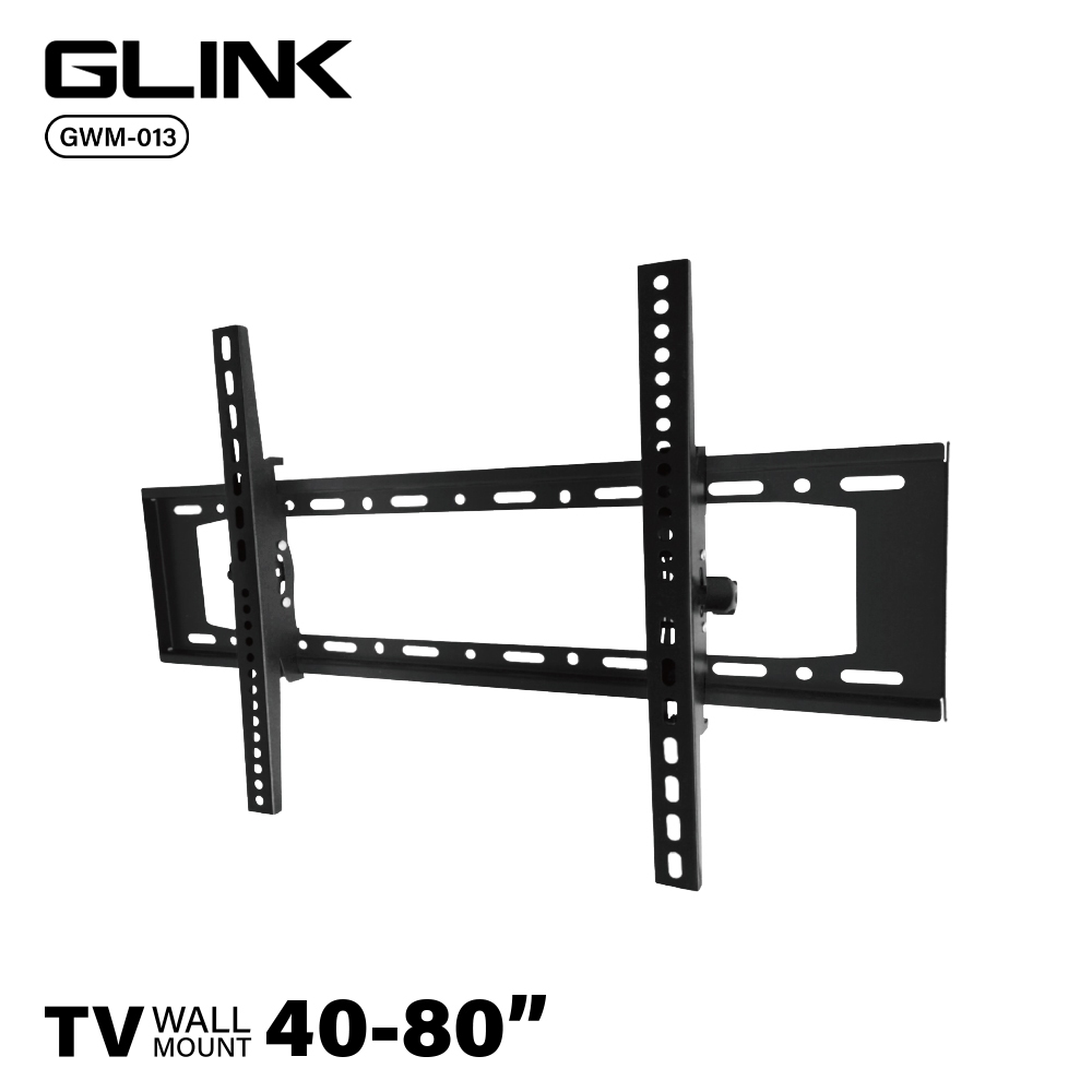Glink ขาแขวนทีวี สำหรับติดผนังใช้กับ LCD, LED รุ่น GWM-013 TV Wall Mount 40"-80" รับน้ำหนักได้ 60Kg.