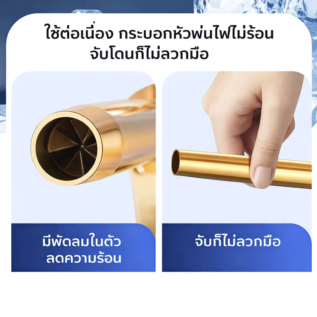 หัวพ่นไฟ หัวพ่นแก๊ส Gas Torch ใหม่ที่มีไฟ LED แบบกันลม สูงสุด1300 ℃ สำหรับแก๊สกระป๋อง ปรับได้ สำหรับทำอาหาร แคมปิ้ง thumbnail 8