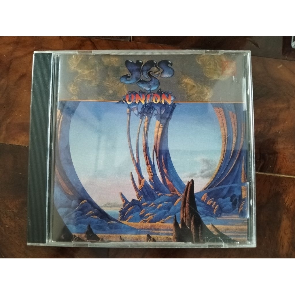 ซีดีเพลง cd music Yes Union Made in USA แผ่นมือสอง สภาพดี