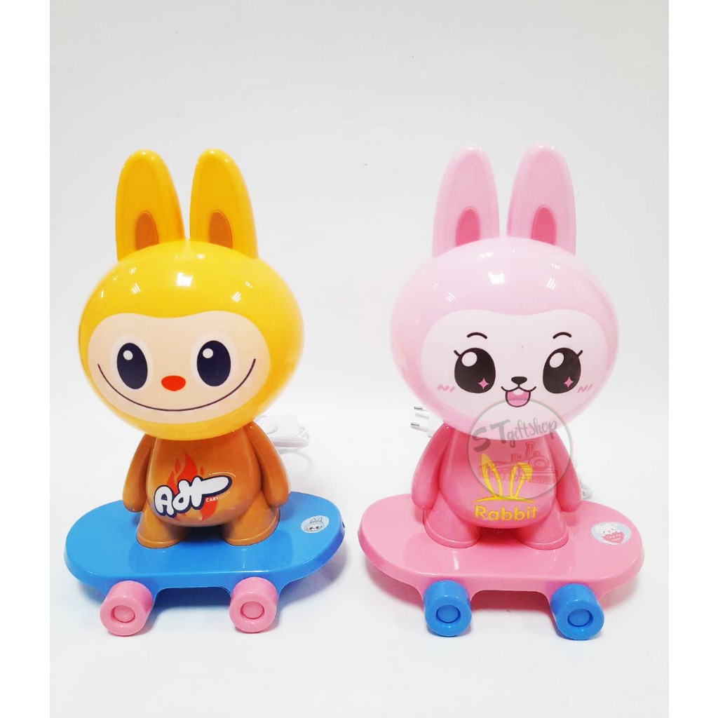 โคมไฟสะเก็ตการ์ตูนย์ตั้งโต๊ะ