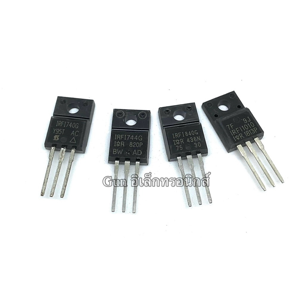 IRFI 740 744 840 1010 มอสเฟต TO-220 MOSFET Transistor N-Channel