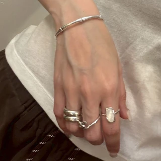 carene bangle กำไลข้อมือเงินแท้ ปรับขนาดได้