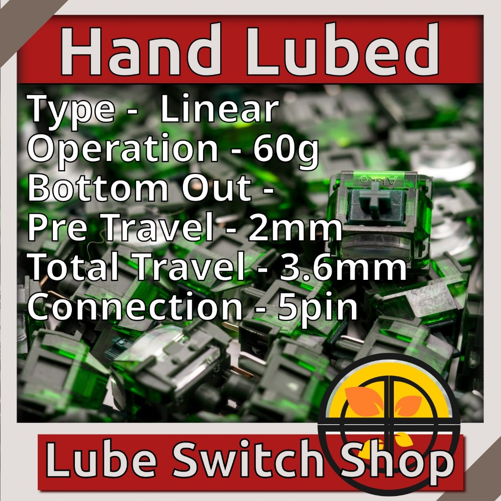 ลูปมือ 10ตัว Akko Green Fog Lubed Linear Switch ราคา ถูกที่สุด ดีลบีเคเค แกลเลอรีภาพที่ 2