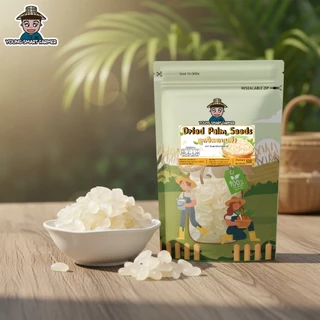 ลูกชิดอบแห้ง ไม่น้ำตาล รสธรรมชาติ เกรด AAA 500 g (Dried Palm Seeds)