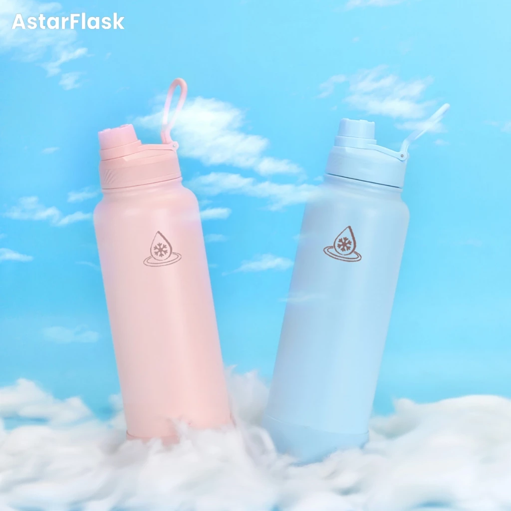 AstarFlasks 16oz 22oz 32oz 40oz แก้วนํ้าเก็บความเย็น แก้วเก็บความเย็น เย็น แก้วสแตนเลส แก้วน้ำสูญญากาศ กระติกน้ำ thumbnail 8