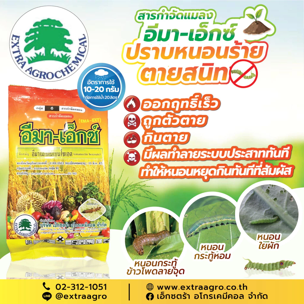 อีมา-เอ็กซ์ อีมาเมกติน เบนโซเอต 1kg thumbnail 4
